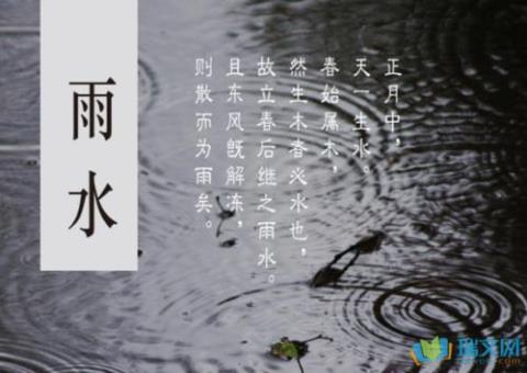 关于形容雨水落地的诗句合集(精选) 春天的雨水怎么形容